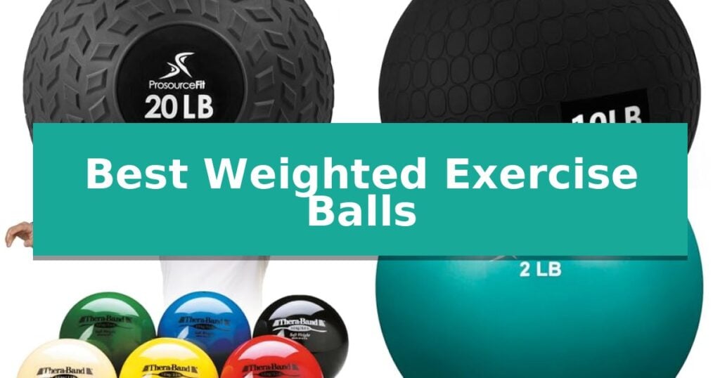 Best Weighted Exercise Balls in 2026 - Advance Study Reviews